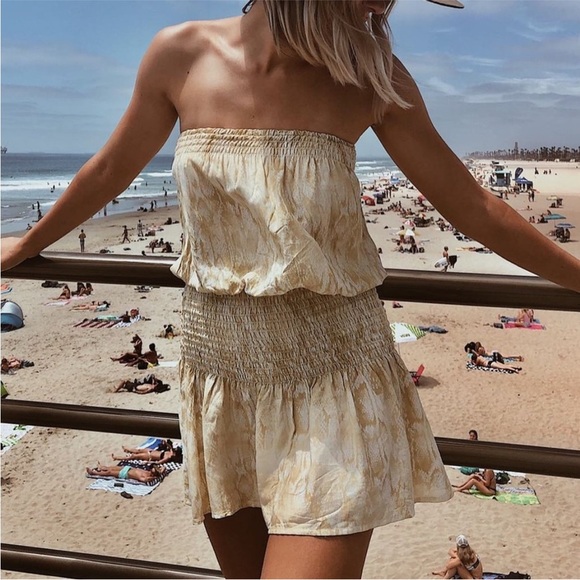 🤍🖤Vici Aztec strapless mini dress - L 🖤🤍 - Picture 9 of 9